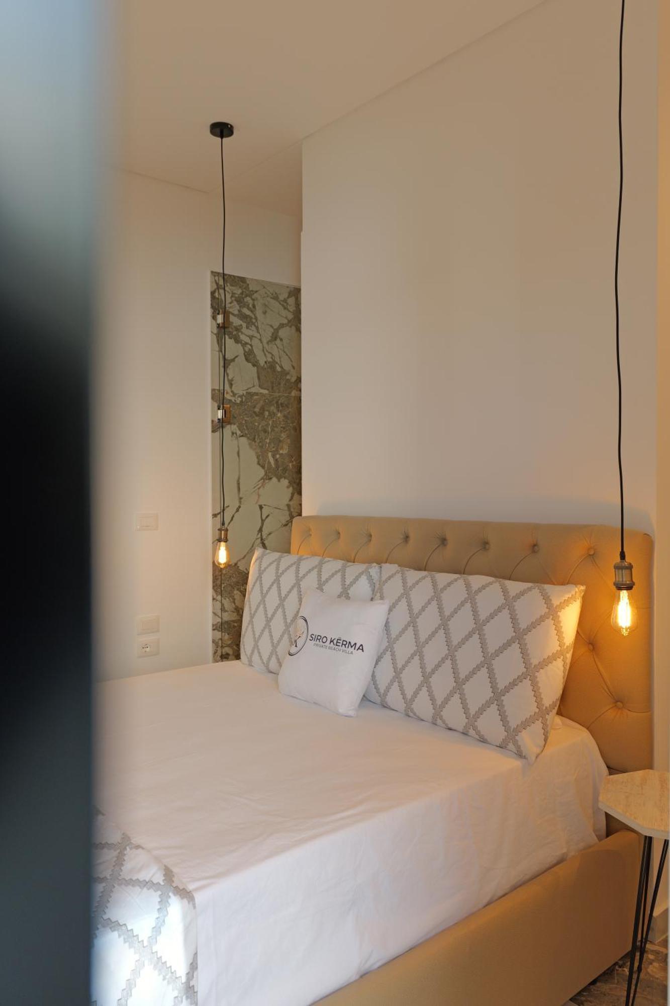 Siro Kerma Private Beach Villa Sarande Exterior photo
