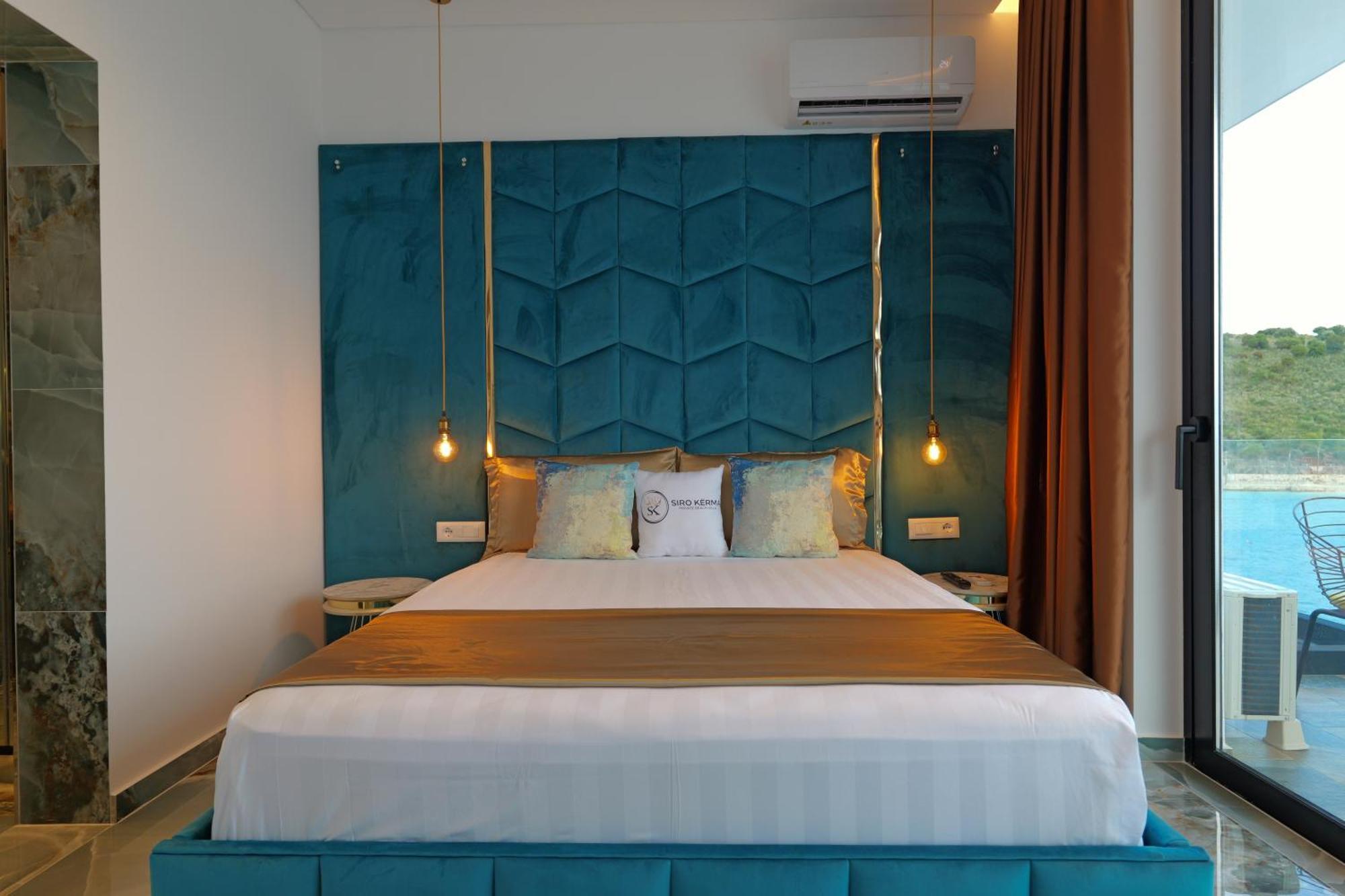 Siro Kerma Private Beach Villa Sarande Exterior photo